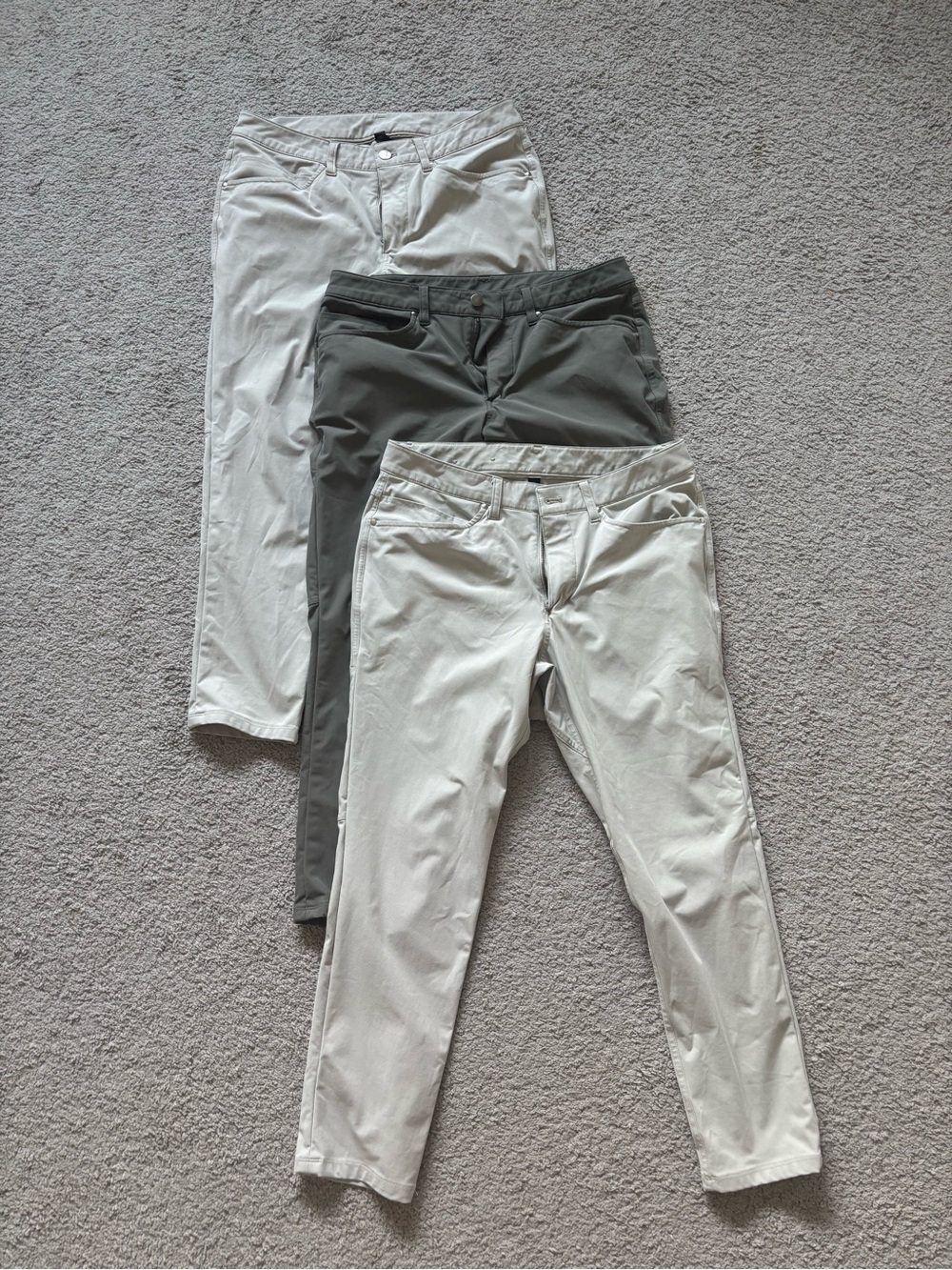 Lululemon ABC Pants - Set of 3